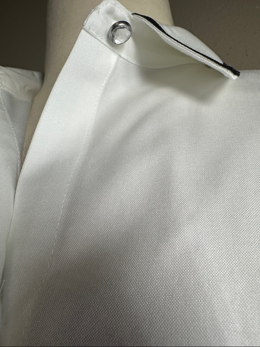Chicos No Iron Chic Stretch Piping Detail Tunic Shirt Women’s Size 0 Small 4/6 - Picture 14 of 14